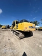 Used Excavator,Back of used Komatsu ,Used Excavator in yard,Front of used Komatsu Excavator